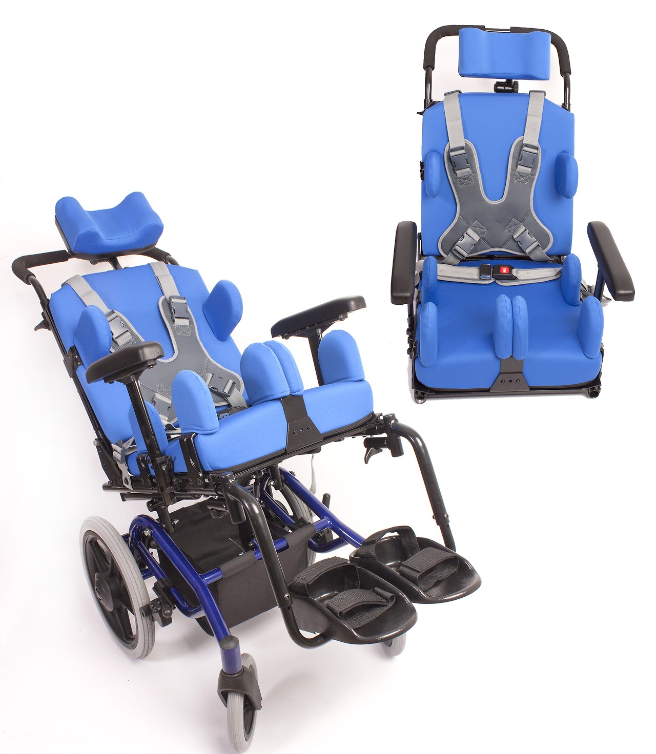 Silla de ruedas TILT Hummel con respaldo reclinable en 3 posiciones